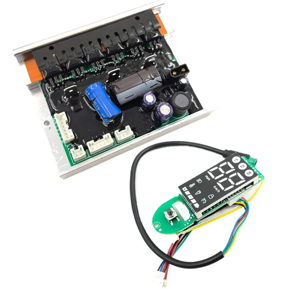 

Dashboard Replacement Electric Scooter Dashboard Replacement Controller Aluminum Construction Simple Structure