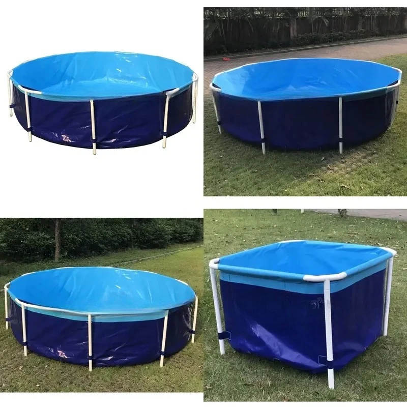 for Oriental Inflatable Portable Round Metal Frame Above Ground Swimming Pool with Filter Pump