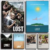 Lost Movie Poster HD art sticky wall waterproof home living room bedroom bar aesthetic decoration