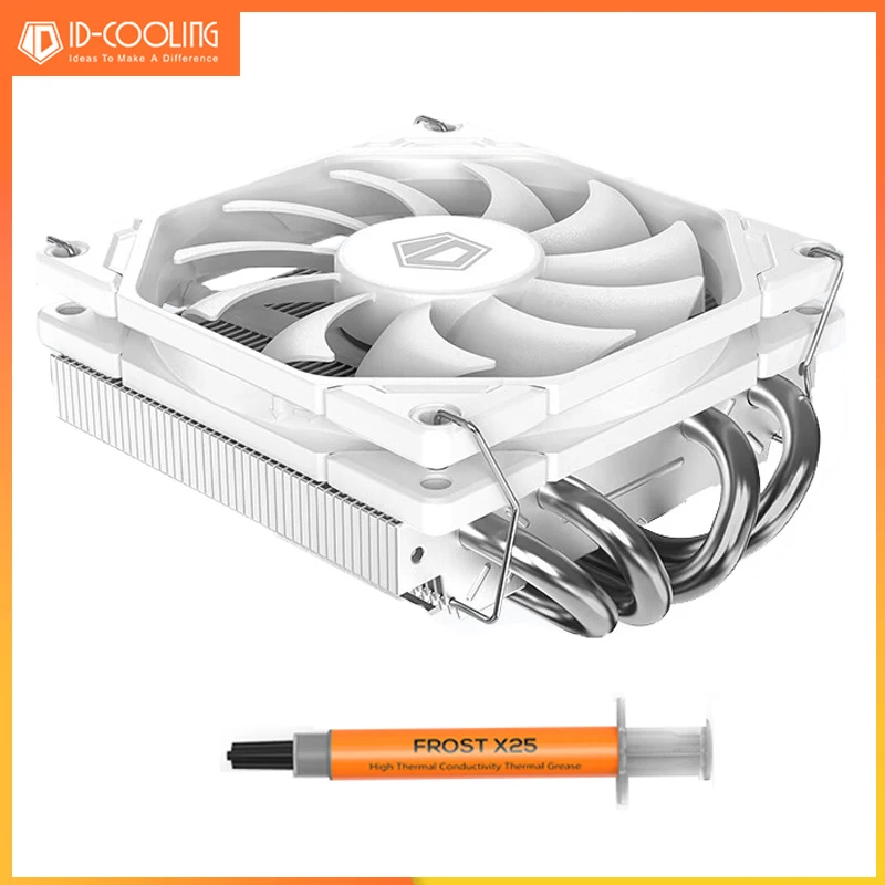 ID-COOLING IS-40X V3 4 Heat Pipes Low Profile Air Cooler Radiator Processor CPU Cooler for AM4 AM5 LAG1700/1200 CPU Cooling