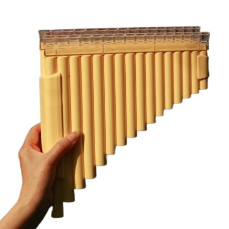 

32 Tubes Double Pan Flute Child Beginner Panpipe Adult Perform Portable Double Row Flutes Chinese Tradition Woodwind Instruments