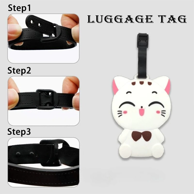 Zootopia جودي نيك علامات الأمتعة حقائب الظهر المعلقات الصعود يمر علامة السفر اسم العلامات علامة تعليق الأجهزة الطرفية الكرتون