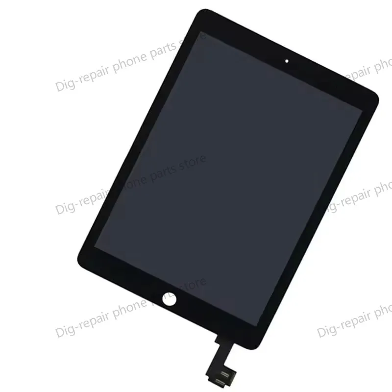 Запасной ЖК-дисплей для iPad Air 2, сборка ЖК-дисплея для iPad 6 A1567 A1566, ЖК-дисплей с сенсорной панелью и дигитайзером