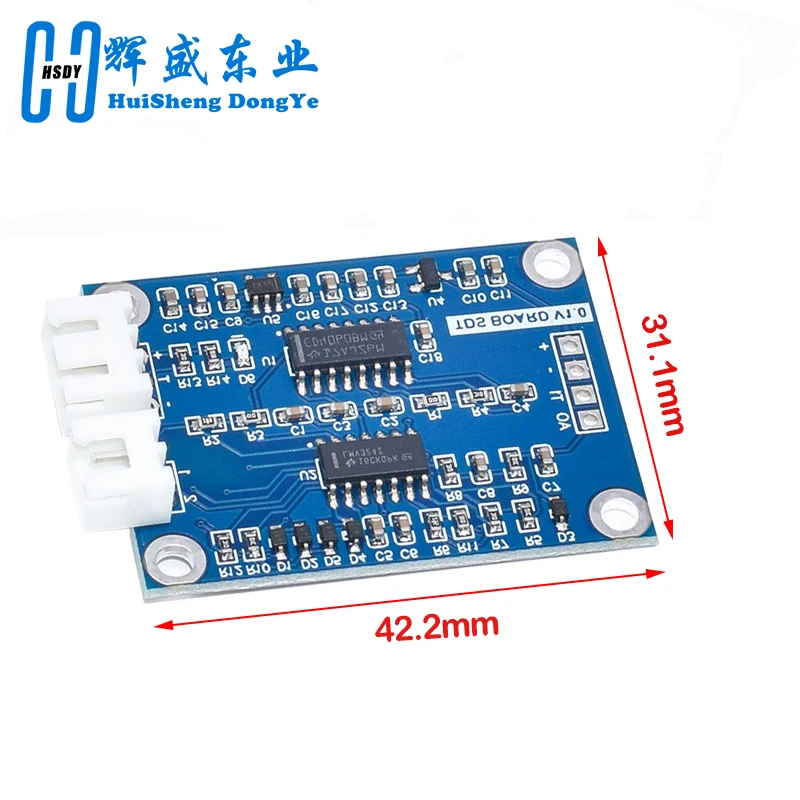 Modulo sensore TDS Solidi disciolti Segnale analogico Solubile Rilevamento della qualità dell'acqua solida DS18B20 Temperatura per Arduino 51/STM32