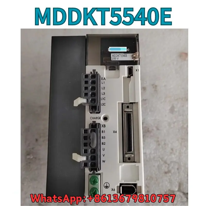 

Used Servo driver MDDKT5540E 1.5KW test OK Fast Shipping