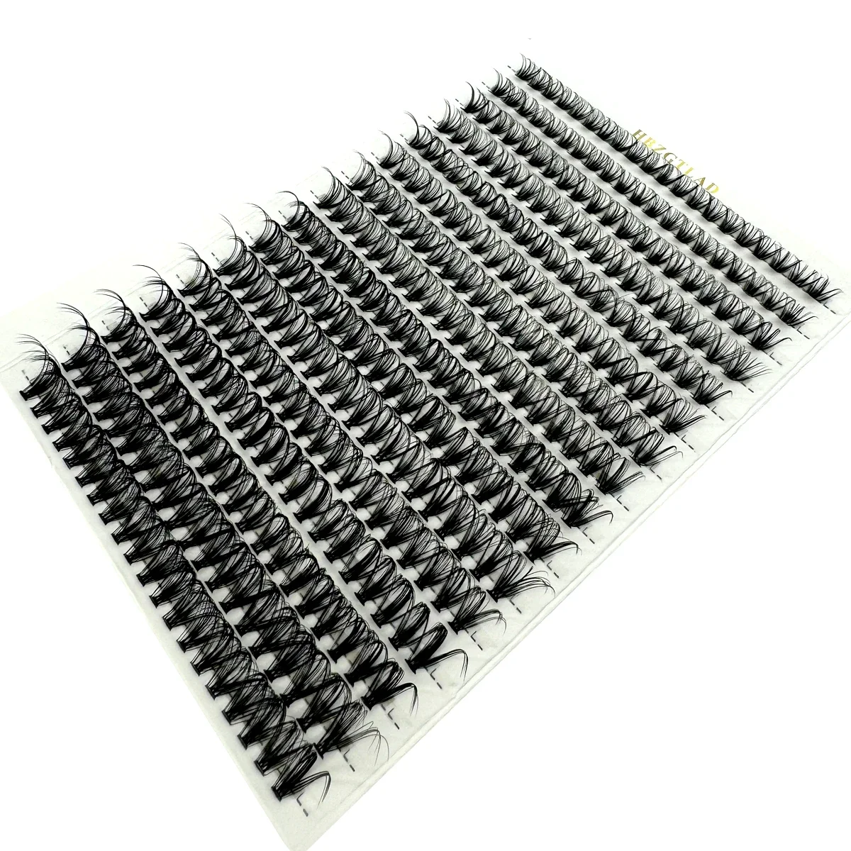 320 fãs dd curl lash extensão de cílios grossos 9-16mm 3d clusters de cílios fofos 30d/66d/80d cílios individuais finos diy