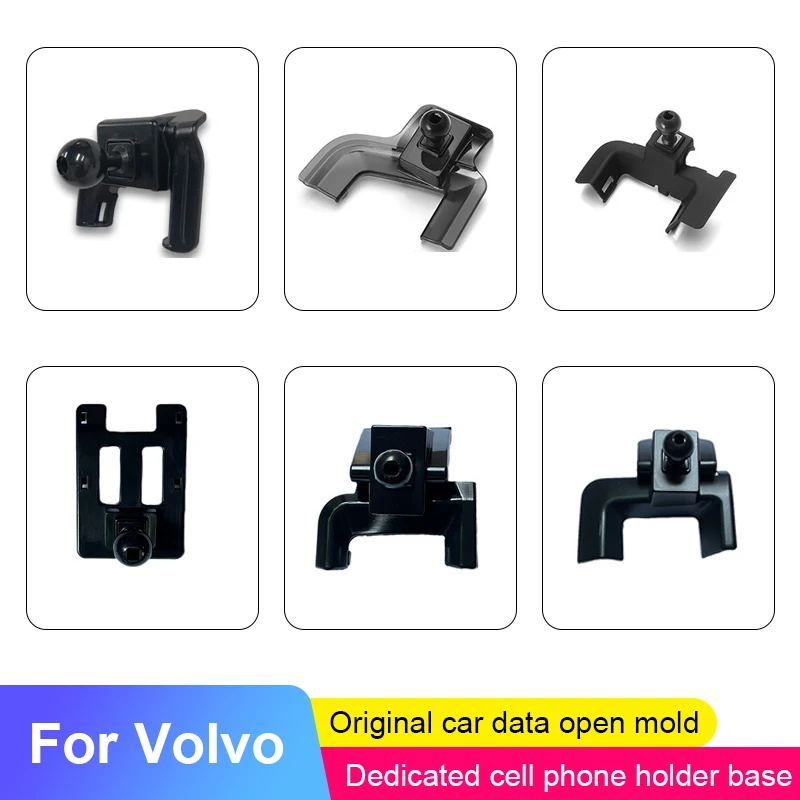 Car Phone Holder Base Collocation For Volvo XC40 XC60 S90 V90 S60 V60 XC90 Dedicated Air Vent Mobile Mount Bracket Mount