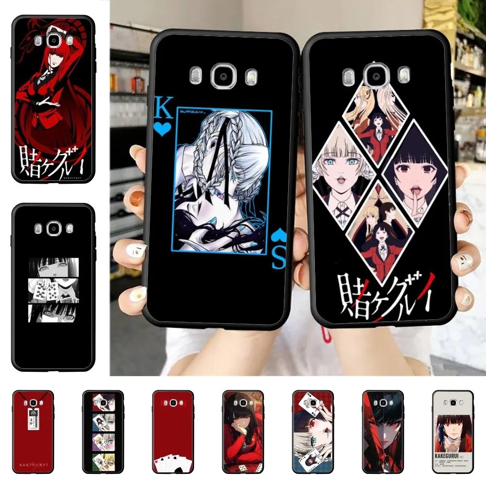 Kakegurui Jabami Yumeko Anime Phone Case For Samsung J 7 plus 7core J7 neo J6 plus prime J6 J4 J5 Mobile Cover