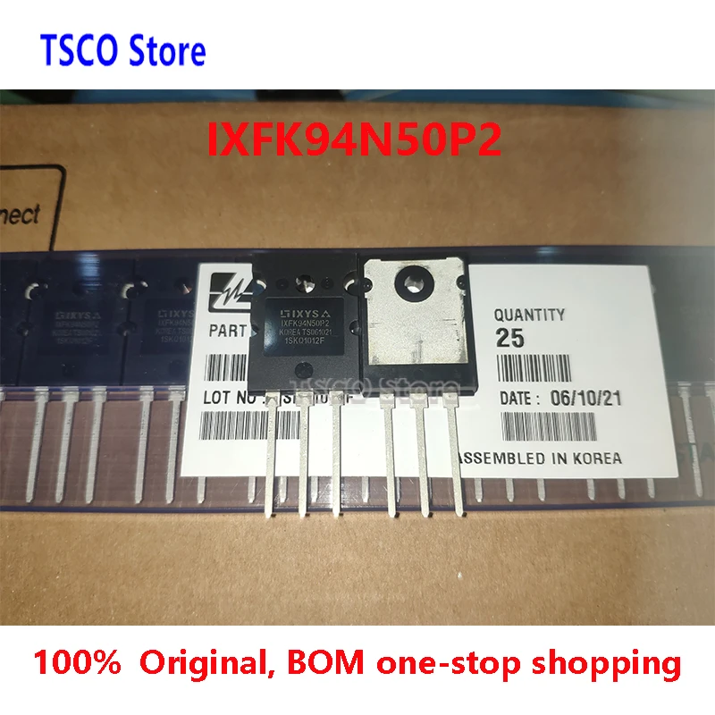 

5-10 шт. IXFK94N50P2 94A 500V TO-264 MOSFET 100% Новый оригинальный