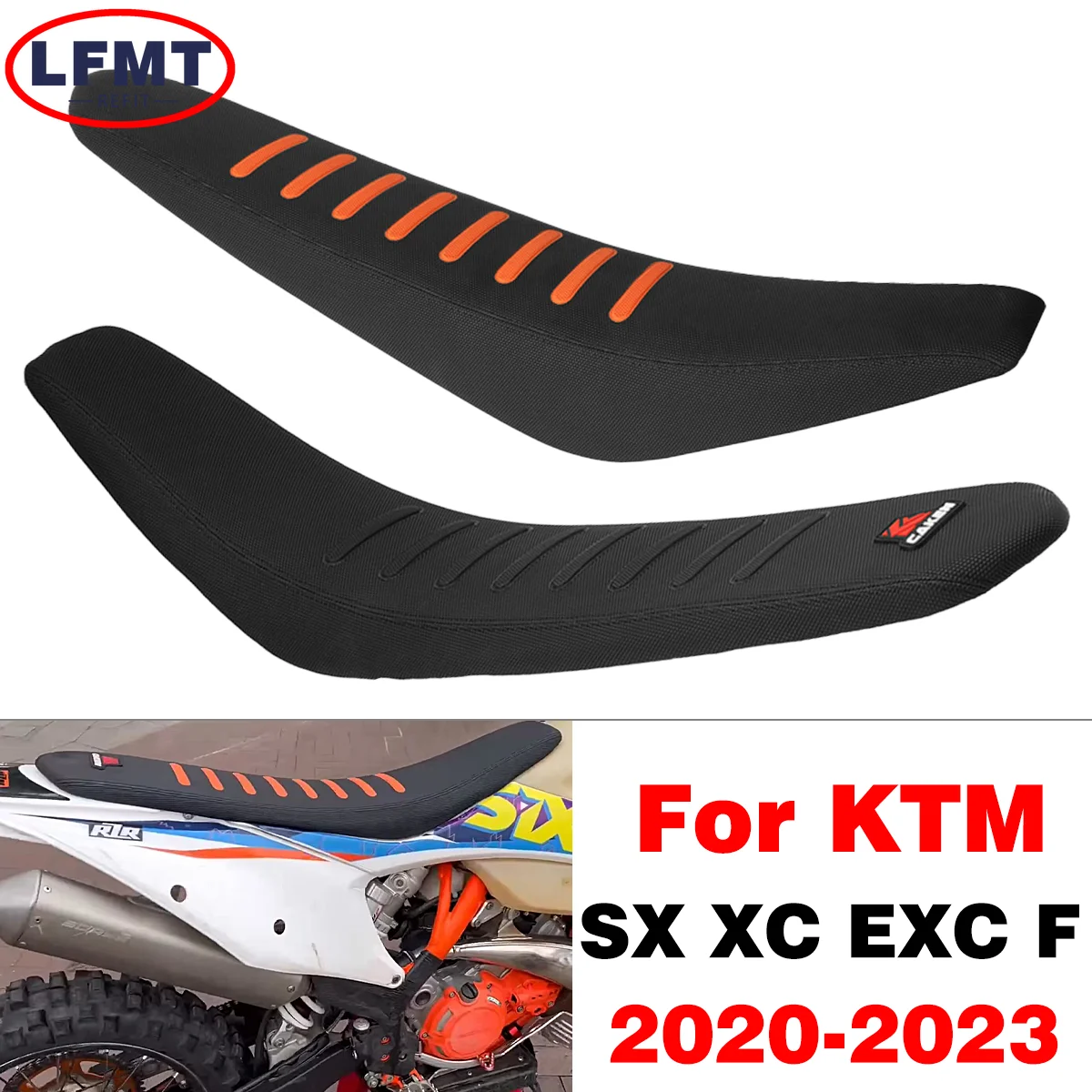 Motorcycle Cushion Saddles Antiskid Waterproof Seat For KTM EXC EXC-F SX XS-F XC XC-F XCF-W TPI 150 250 350 450 500 2020-2023