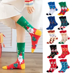 Chaussettes en coton de dessin animé pour les couples, chaussettes de sport de rue, cadeau de Noël, tendance, nouveau