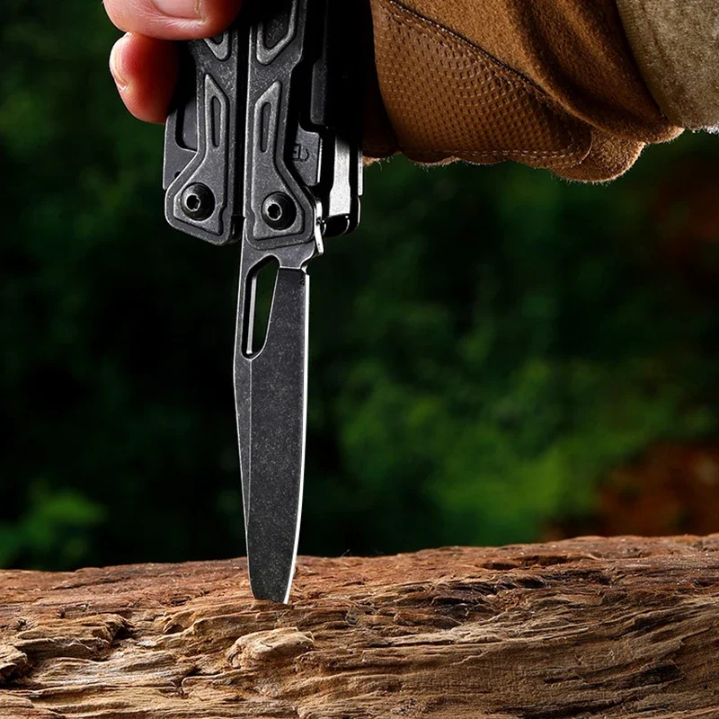 BHBT 27 in 1 Multitool Folding Tool Pliers Outdoor Portable EDC Camping Home Emergency Equipment With Bits