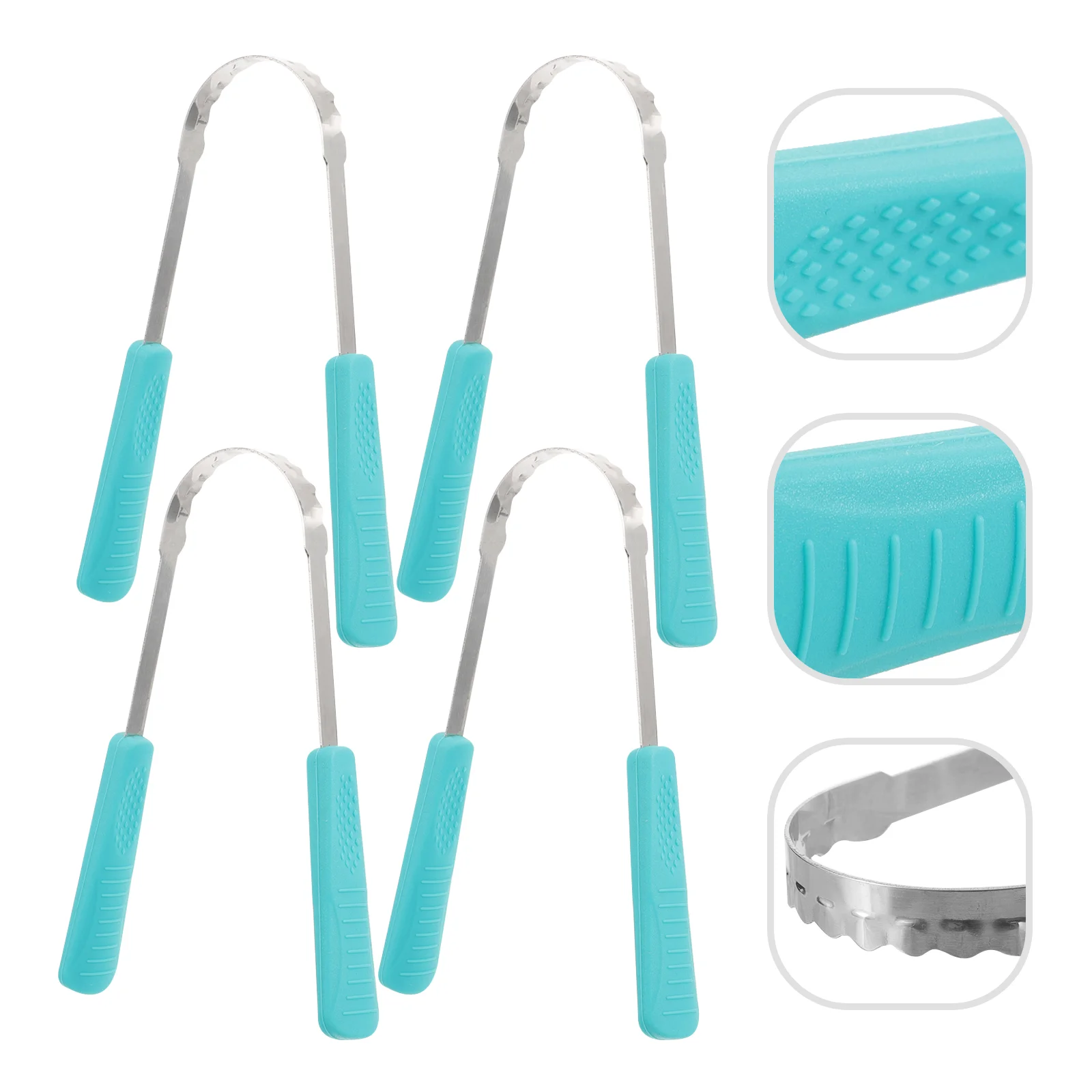 

5 Pcs Tongue Scraper for Adults Portable Cleaning Stainless Steel Scrapers Convenient Child