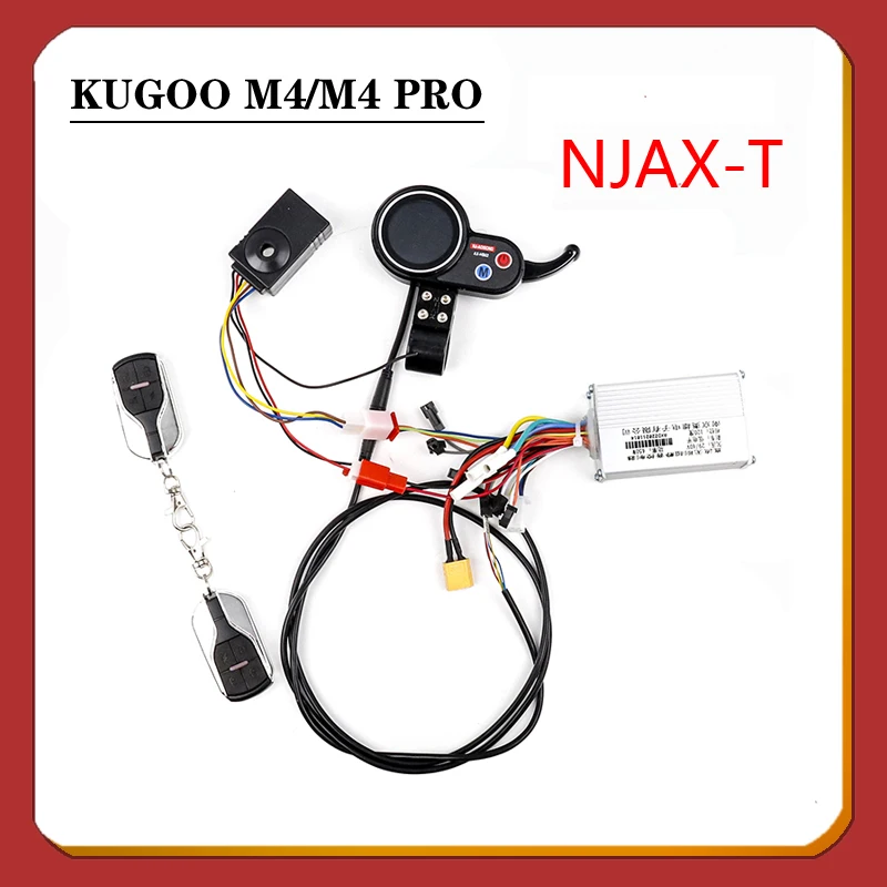 Electric Scooter For KUGOO M4 Motor Controller 29V40V 450W DC Brushless Ultra-Quiet Controller+Instrument Display Remote Control