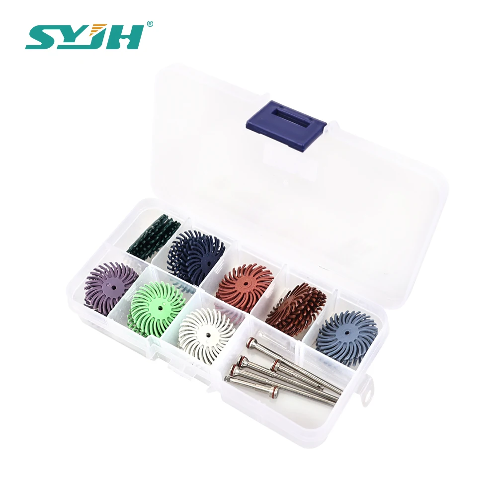 

Dental Silicone Rubber Composite Spiral Finishing Polishing Disc Wheel 5Pcs Shank Mandrel 2.35mm Oral Hygiene Teeth Polisher Kit