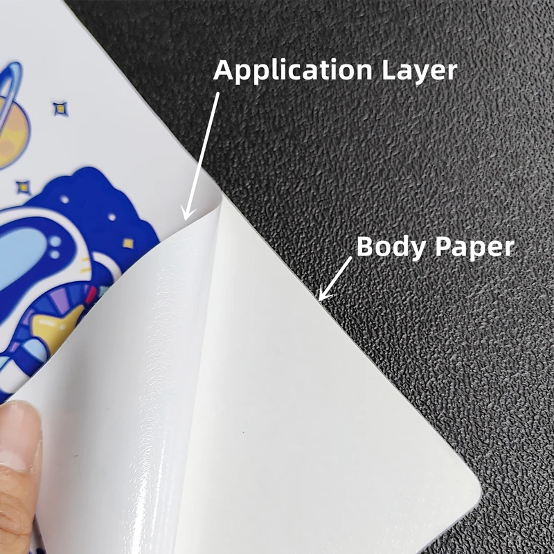 50pcs 3D Relief Back Cover Film Protector Skin Sticker Hydrogel Rear Film For Cutting Machine Spaceman  Embossed Color Back Film