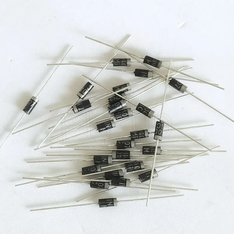 High quality 100PCS 1N4007 4007 1A 1000V DO-41 Rectifier Diode IN4007 1n4007