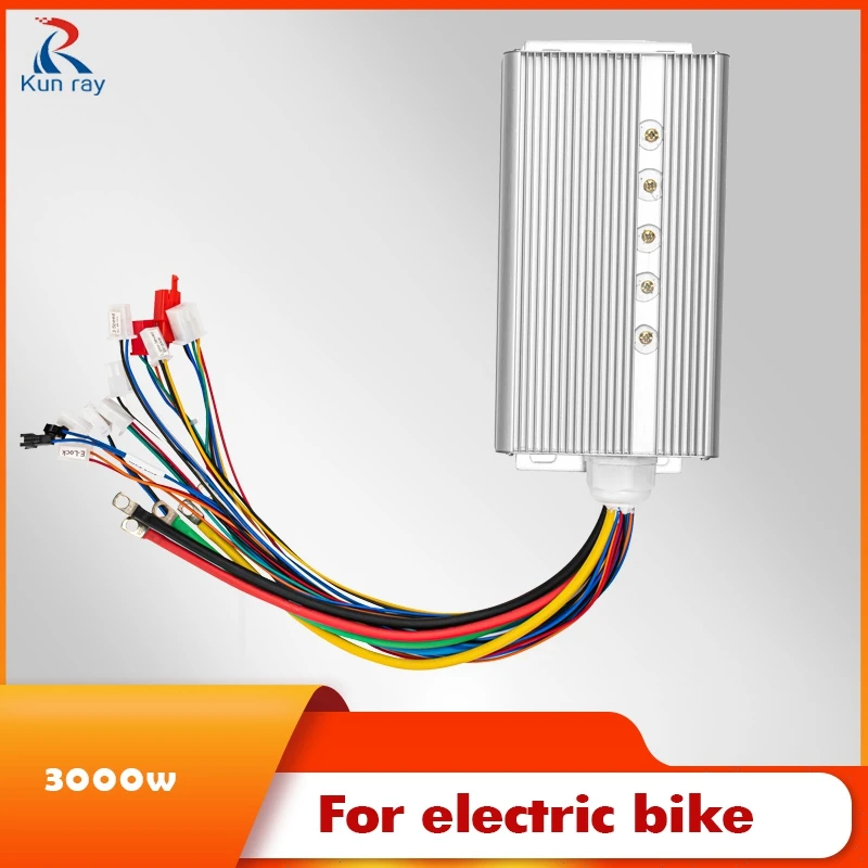 

Hub Motor Controller 48V 60V 72V 3000W 24Mos 80A For Electric Bike E-Scooter Motorcycle Bldc Motor Controller 120V