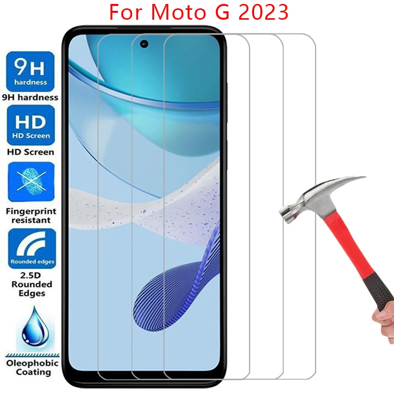 screen protector for motorola moto g 2023 protective tempered glass on motorolag motog g2023 5g phone film glas mot mto motorol