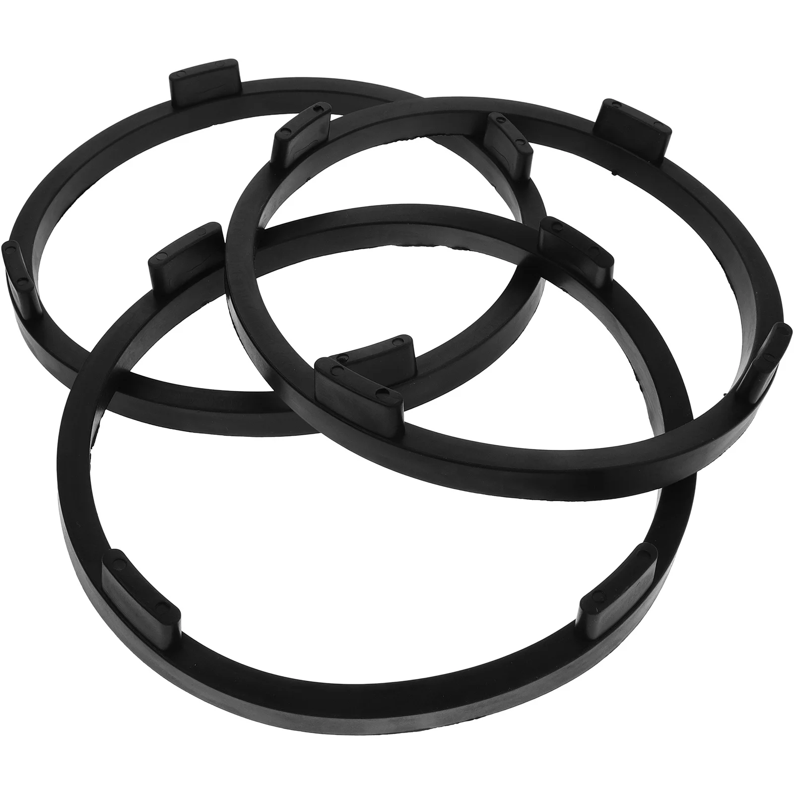 

3Pcs Orff Drum Foot Replacement Parts 8-Inch Floor Drum Stable Stand Support Accessories for Early Childhood Music Education