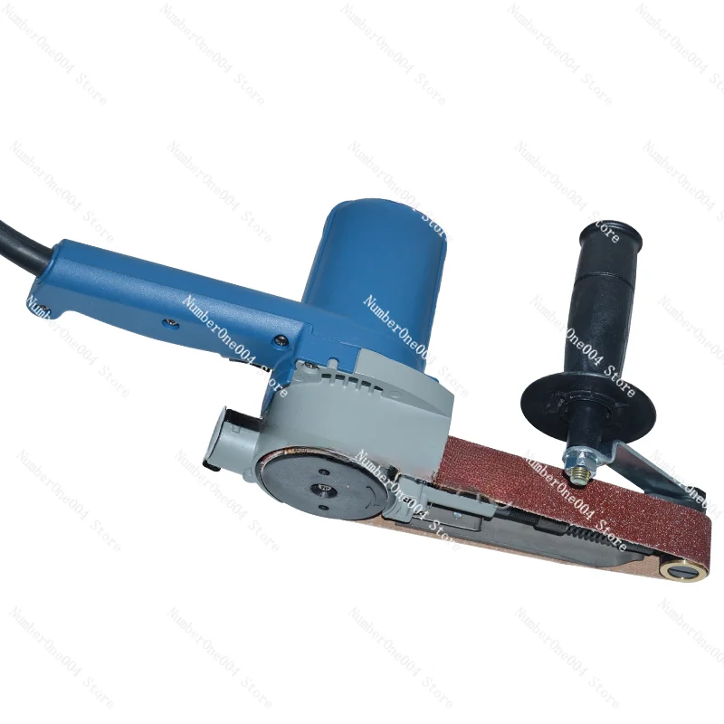 Belt Sander 220-240V Variable Speed 30*533mm Belt Sander 550w High Power Woodworking Belt Sander Sandpaper Grinder