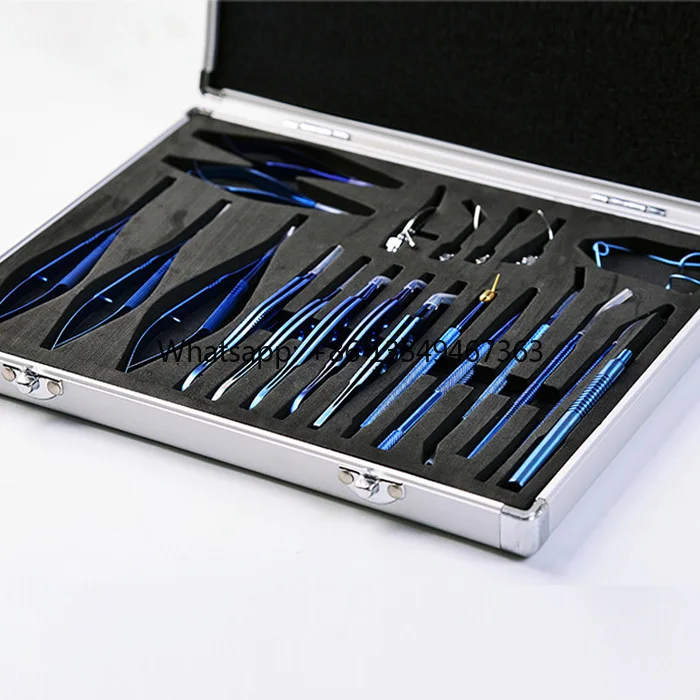 Corrosion Resistant Ophthalmic Titanium Alloy Cataract Set