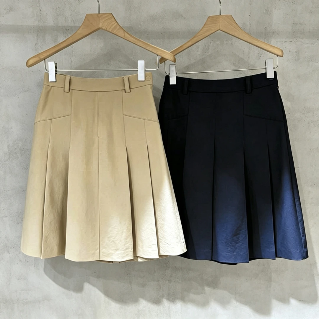 Women's Golf Skirt 2026 Fall New Korean Style Versatile Trendy Minimalist Quick-Dry Breathable Sporty Casual High Waist Soft