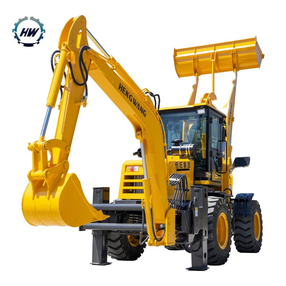 Multifunctional Hydraulic Shovel And Excavator In One, Two-end Excavator Loader, Shovel And Dig In One,Front Shovel And Back Dig