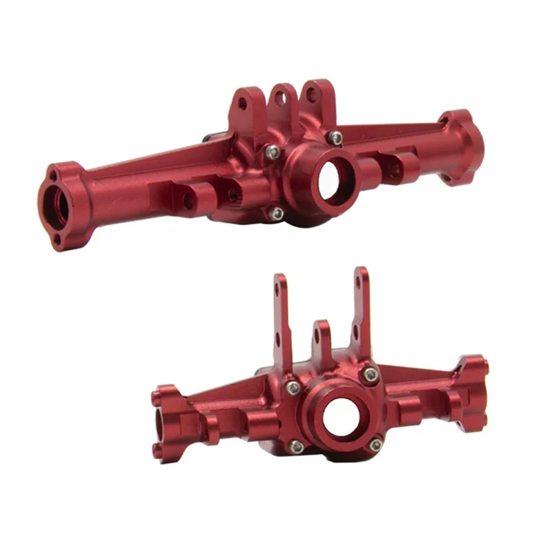 

【Flash Sale】2Pcs Metal Front And Rear Axle Housing With Brass Axle Cover For Traxxas TRX4M 1/18 RC Crawler Car Upgrades Parts