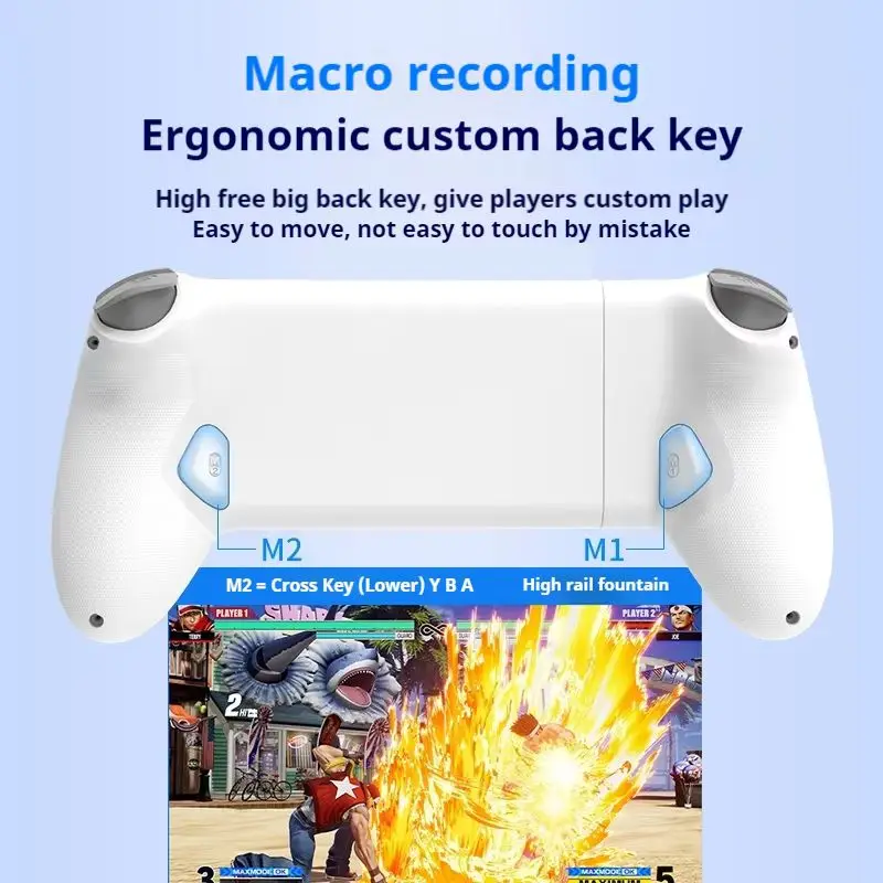 جديد MEMO S3 Gamepad Type-C وحدة تحكم الهاتف المحمول قاعة تأثير تمتد مقبض عصا التحكم أندرويد Ps سحابة لعبة مخصصة #4