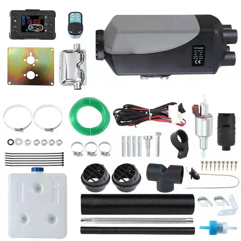 Diesel Auto Luchtverwarmer 5KW 12 V/24 V Parkeerboiler Alles-in-één voor RV/vrachtwagen/boot