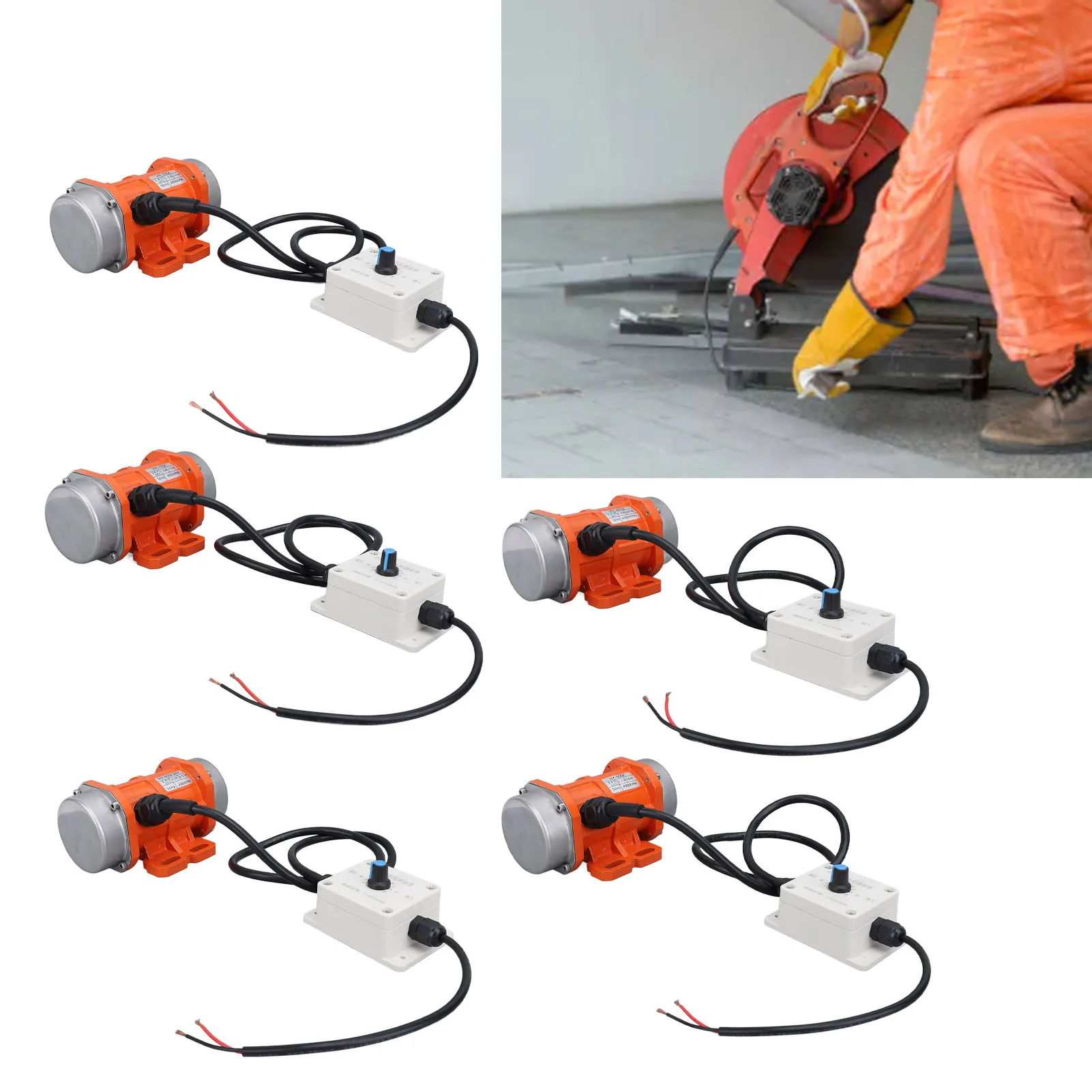 DC24V Brushless Vibration Motor 4000RPM Adjustable Speed IP65 Waterproof Small Electric Concrete Vibrator Motor
