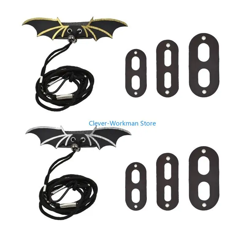 

24TD Adjustable Leash Bearded Dragon Harness Leather with Cool Wing