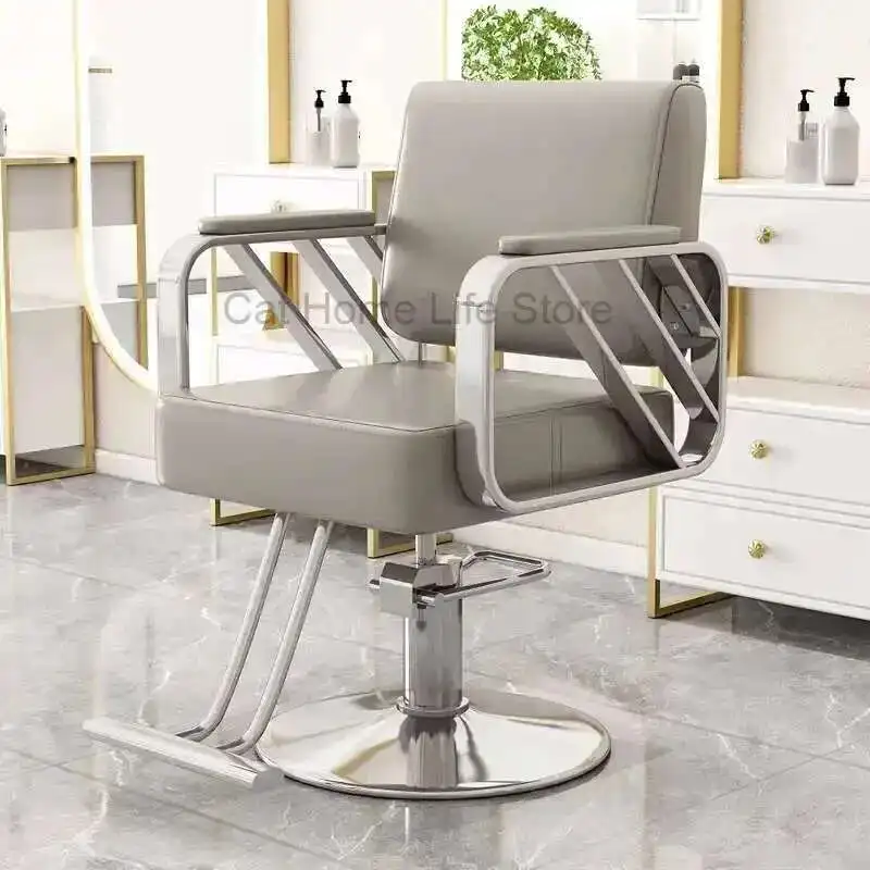 

Professional Hairdresser Chair Barber Pump Hairdressing Pink Barbershop Gold Cosmetic Salon Shampoo Aesthetic Electric Toilet