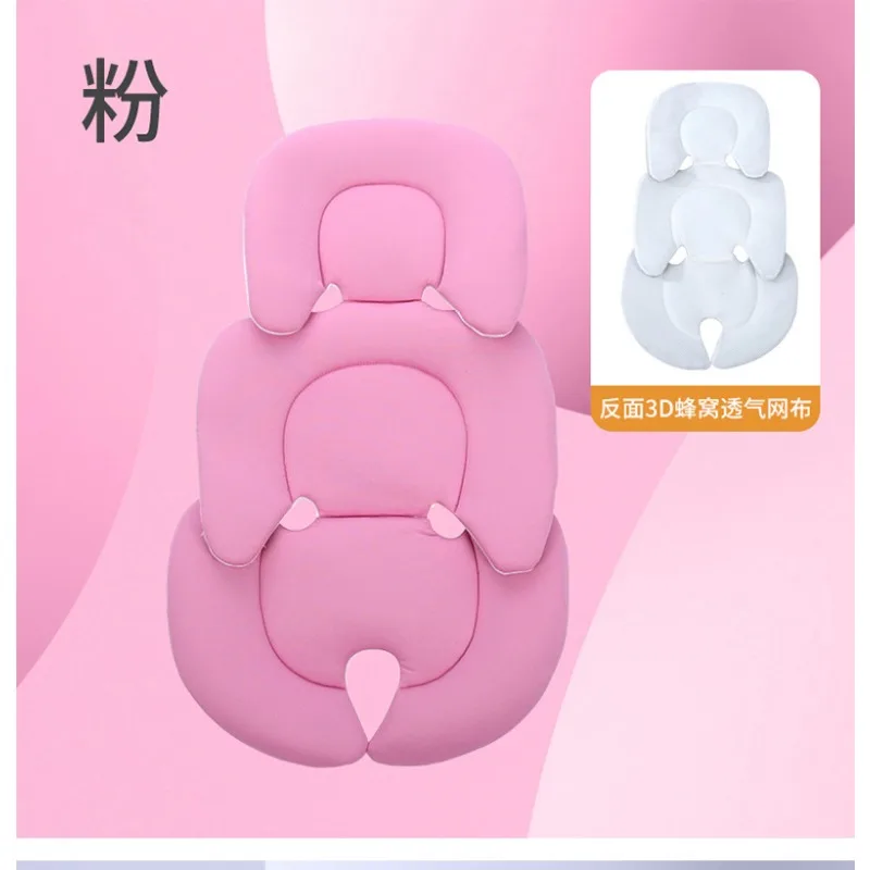 Soft Padded Stroller Insert Cushion Universal Fit Safety Seat Liner Waist Protection Pad For Carry Basket Indoor Outdoor Scene