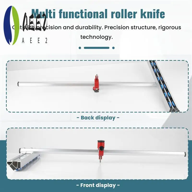 

AEE2-Glass Cutter T-Shaped Glass Push Knife High Precision Manual Portable Tile Cutter