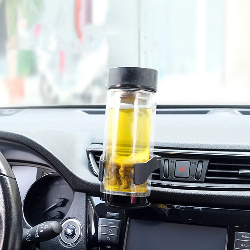 

Car Cup Holder Water Bottle Air Vent Mount Beverage Bracket Auto Drink Accessory Car Interior Horizontal Blade