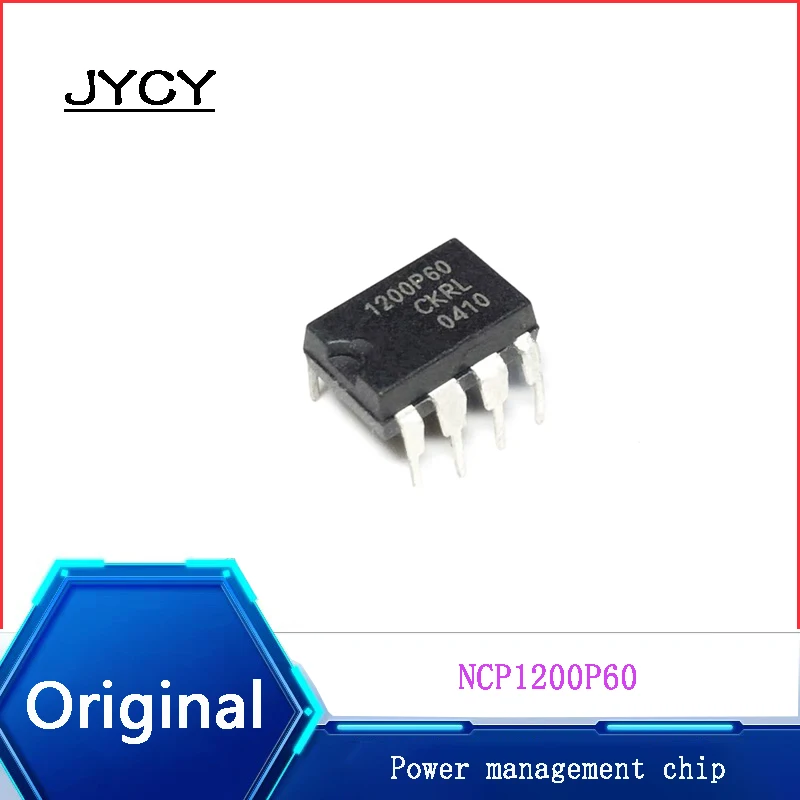 5PCS/LOT NCP1200P60 NCP1200 1200P60 DIP-8 LCD power management IC