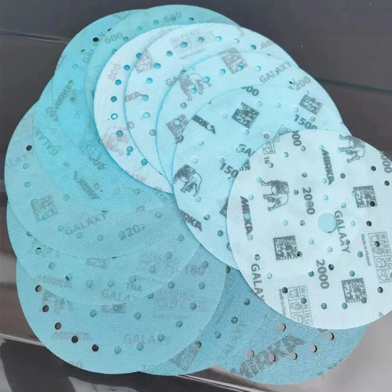 جالاكسي ميركا سيارة الجمال الجاف الرملي الصنفرة جولة 6 بوصة 150 مللي متر يتدفقون لأثاث النجارة الأجهزة تلميع