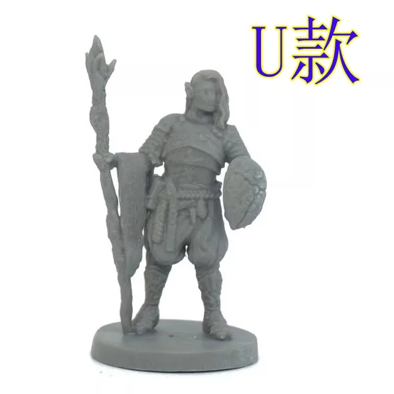TRPG Board Game Hầm Ngục Bức Tiểu Họa Nhân Vật Chiến Binh Pháp Sư Warlock Quốc Yêu Tinh Con Người Ác Orc Robot Mô Hình Nhân Vật