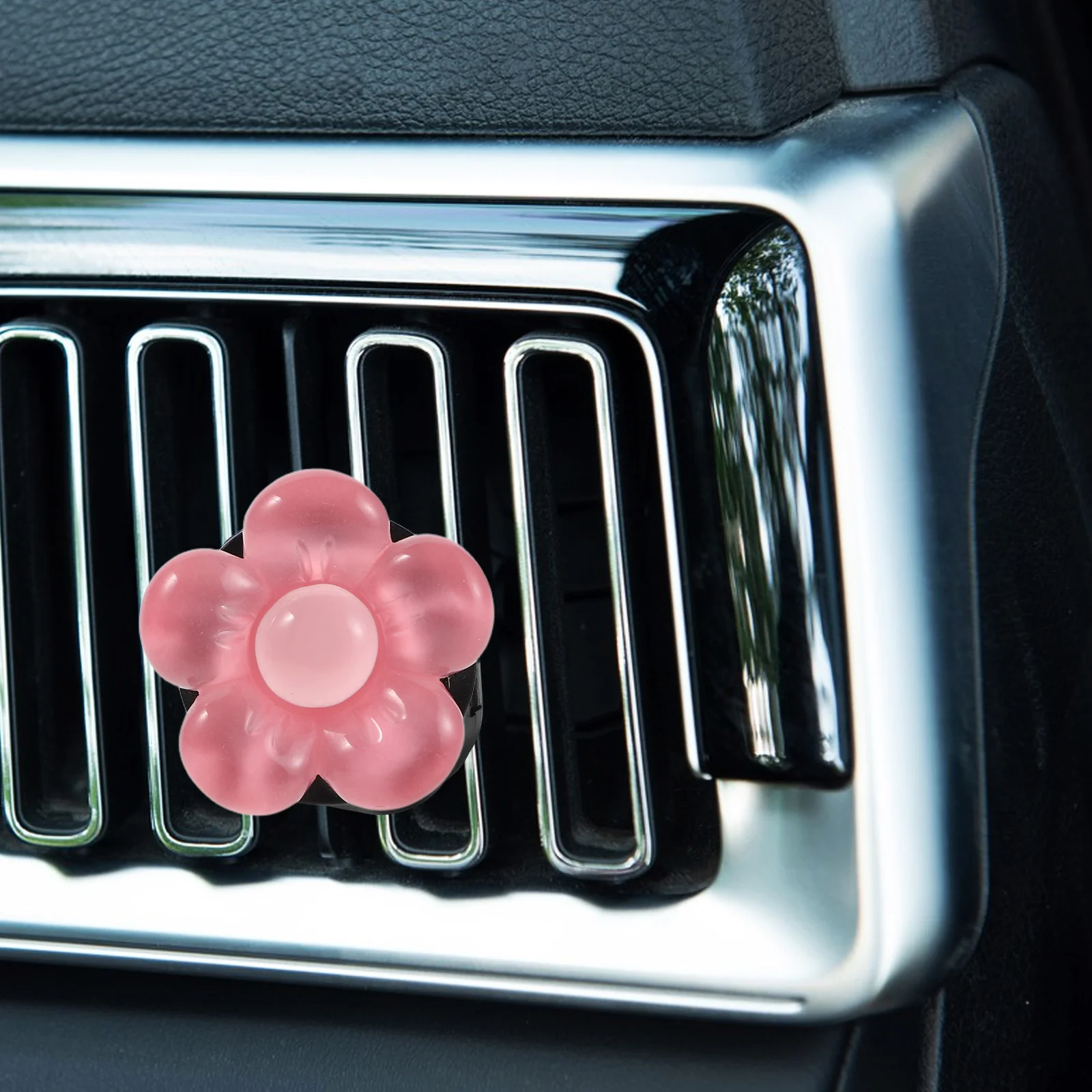 

6pcs Flower Car Air Vent Clips Air Conditioning Outlet Decorative Diffuser For Women Girls Interior Car Accessories Fragrance