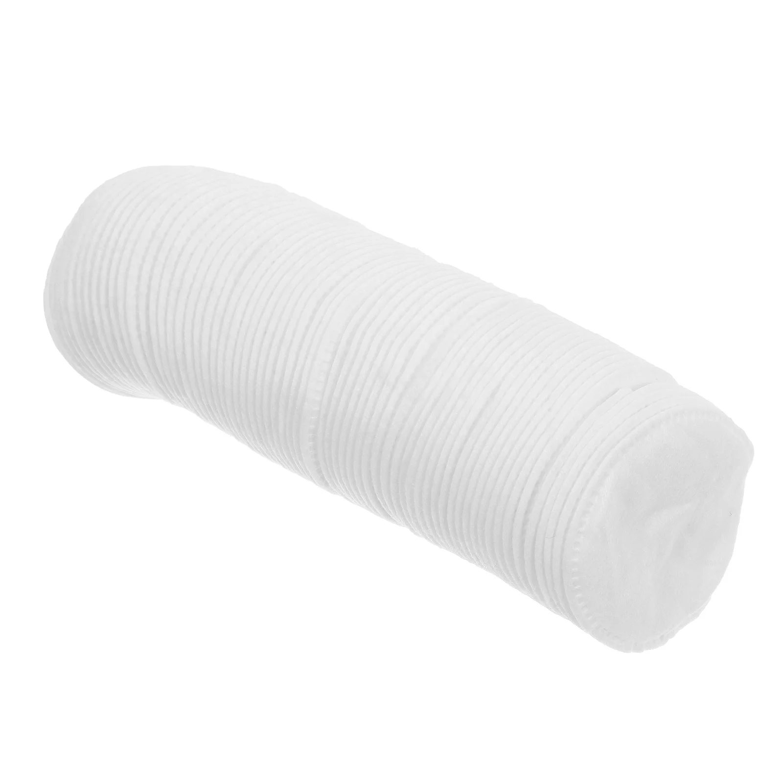 100 Stuks Make-Up Puur Katoen Verdikte Dubbelzijdig Wasbare Herbruikbare Gezichtsreiniging Voor Gevoelige Huid Make-Up Remover Pads