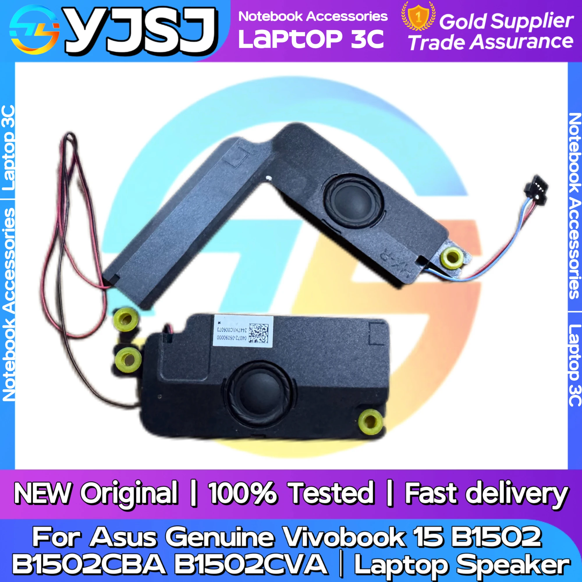 New Original Laptop Notebook Audio Speaker For Asus Genuine Vivobook B1502 X1502 M1502 B1502CBA B1502CVA built-in speaker horn