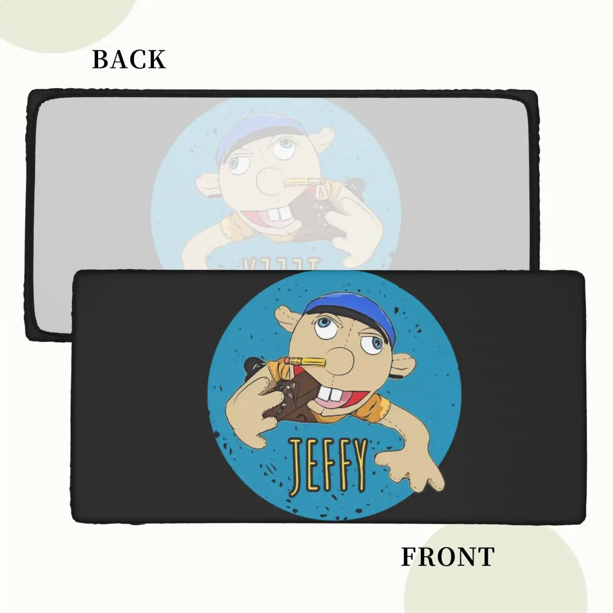 Jeffy The Puppet Hot Selling Customized Rectangular Tablecloth Oilproof Table Cover for Dining Events Table Cloth