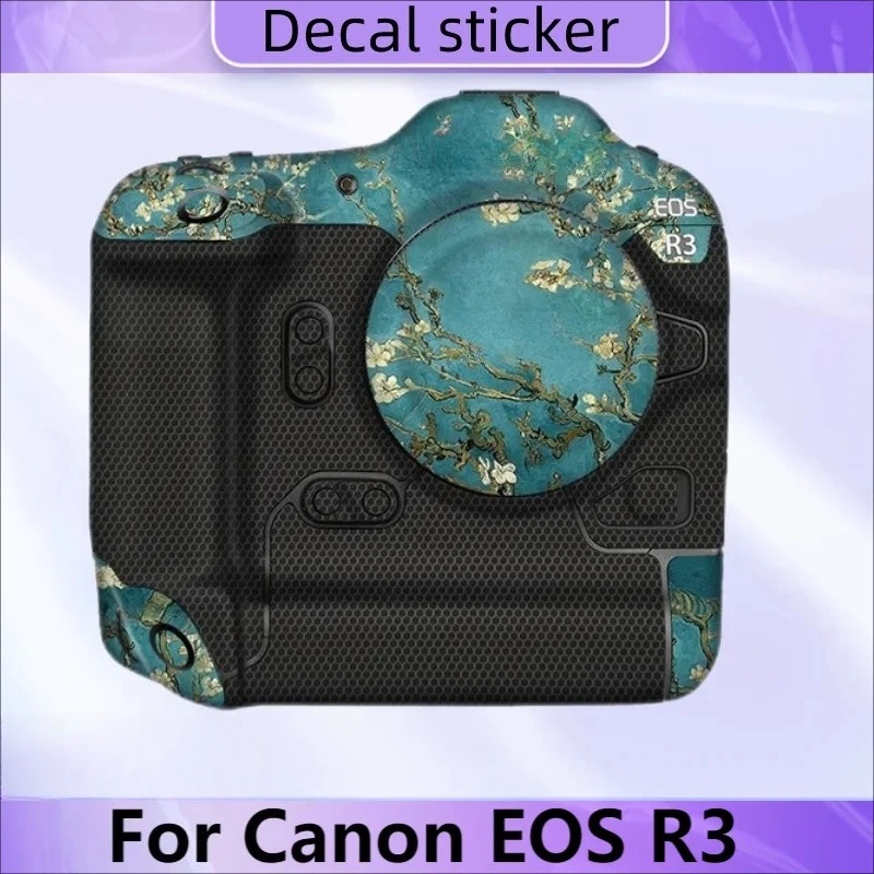 

For Canon EOS R3 Camera Sticker Protective Skin Decal Vinyl Wrap Film Anti-Scratch Protector Coat EOSR3