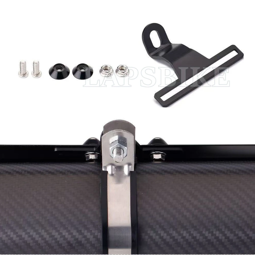 Univeral Motorcycle Exhaust Muffler Pipe Protector Heat Shield Cover Anti Scald Cover For CB400 Z900 Ninja Z400 MT07 09 R3 R25 view 4