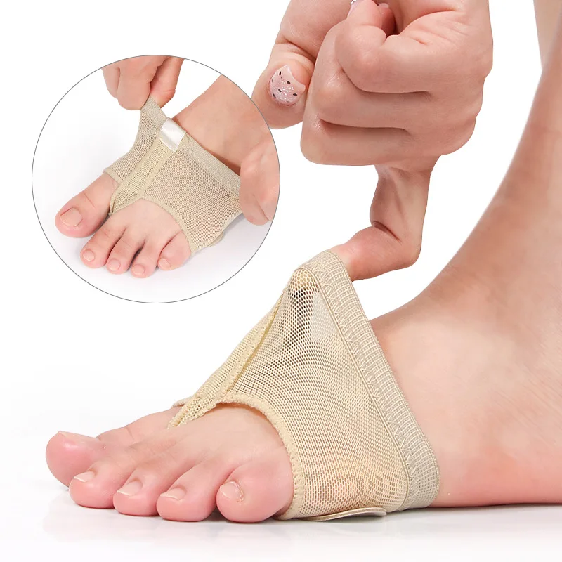 Professional Belly Ballet Toe Practice Shoe Foot Thongs Half Sole Footundeez for Modern Dance Socks Sandal Step Gym Shoes - view 2