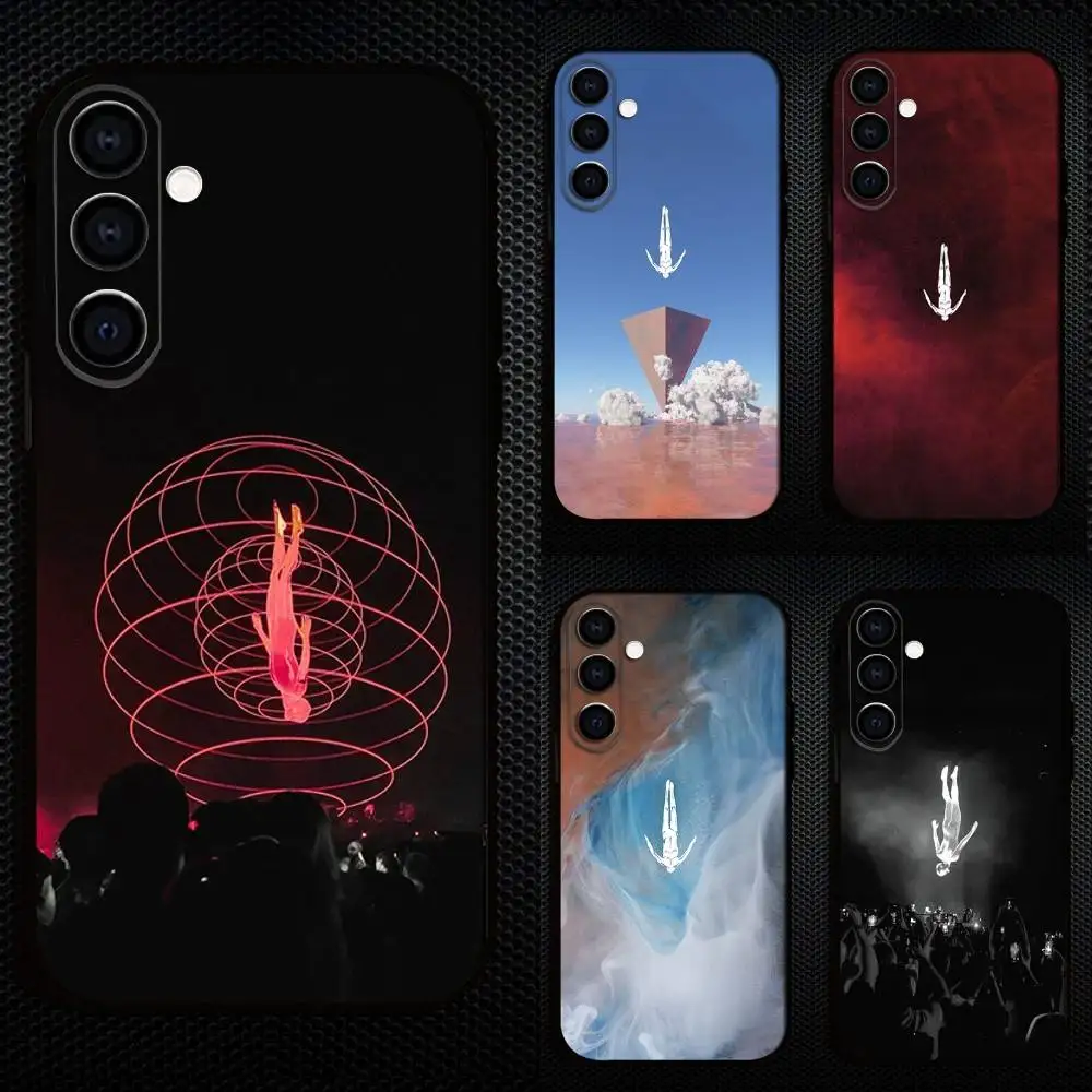 

Чехол для телефона Music Festival A-Afterlifes для Samsung Galaxy A73, A72, A71, A70, A53, A52, A51, другие мягкие черные чехлы