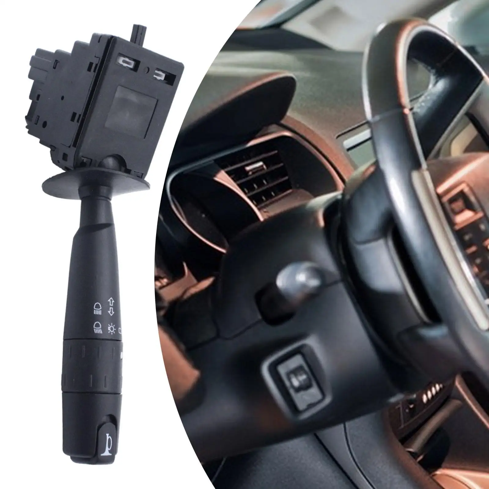 Column Stalk Indicator Light Switch 251279 Easy Installation High Performance for Fiat Scudo MK1 1995-2007 Auto Accessories