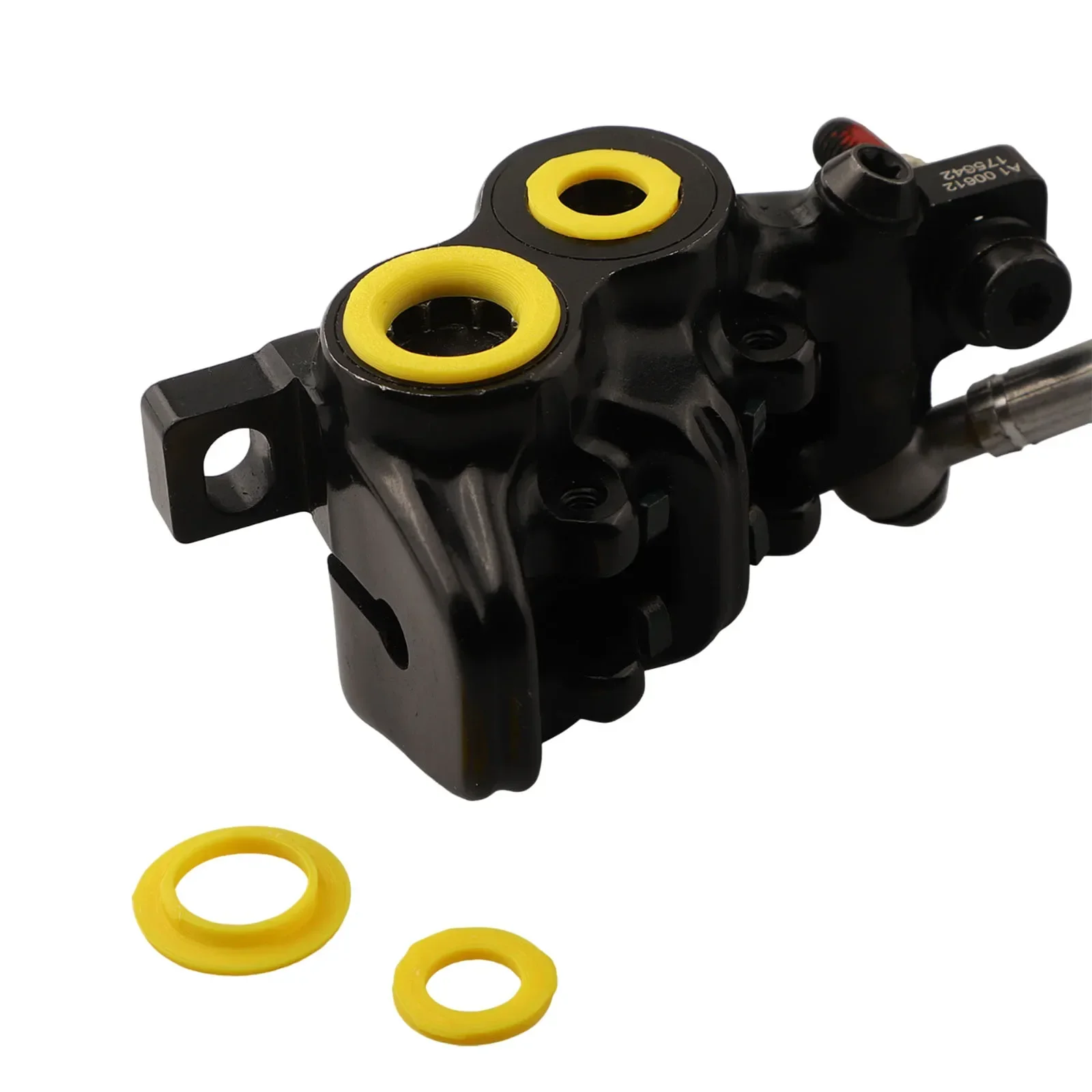 Anel de cobertura colorido, kit de pinça de 4 pistão, material abs, acessórios de freio de bicicleta, capa de freio de alto desempenho para magura mt5